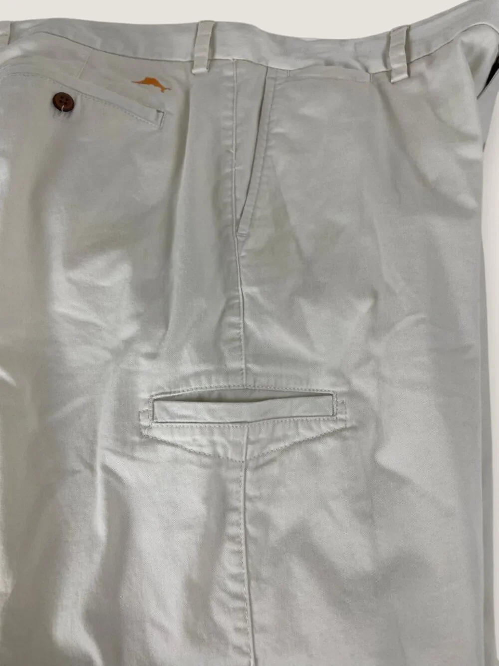 Tommy Bahama Boracay Island Shorts‎ White Leg Pockets Size 36